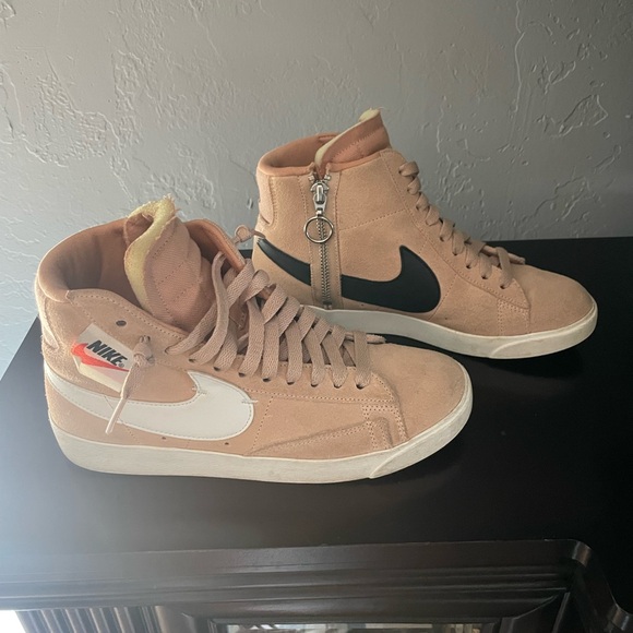 Nike Blazer Mid Rebel Bio Beige Retro Sneaker - Picture 8 of 9